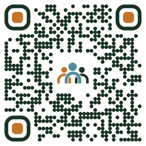 Code QR vers les réseaux sociaux et coordonnées de MKP Services